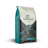 Canagan Grain Free Scottish Salmon dog food bag with wild salmon and natural ingredients for all breeds